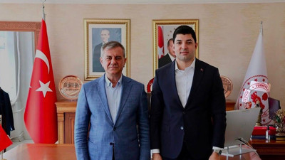 Gaziantep BİM Başkanı Kahraman'dan Kaymakam Kılıç'a ziyaret