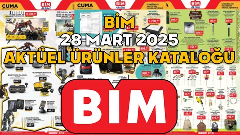 BİM 28 MART KATALOĞU 2025: Bu Cuma BİM’de buz başlıklı lazer epilasyon cihazı indirimde!
