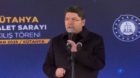 Adalet Bakanı Tunç, Kütahya Adalet Sarayı açılışına katıldı