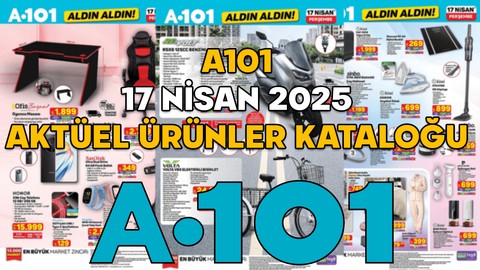 A101 17 NİSAN KATALOĞU 2025 || A101’de bu Perşembe katlanır bisiklet indirimde! 17 Nisan 2025 A101 indirimli ürünler listesi