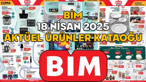 BİM 18 NİSAN KATALOĞU 2025 || Bu Cuma BİM’de Kickscooter indirimde! 18 Nisan 2025 BİM indirimli ürünler listesi