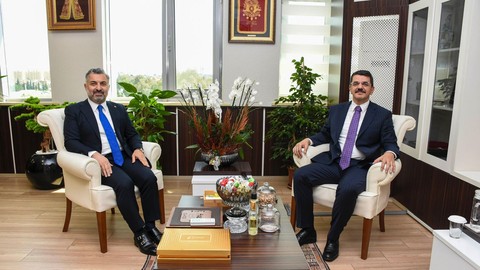 RTÜK Başkanı Ebubekir Şahin’den, Başsavcı Altuğ Kürşat Şahin’e ziyaret!