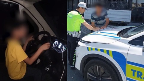 Çocuğuna araba kullandırmıştı! 'Aile yükümlülüğünün ihlali' soruşturması