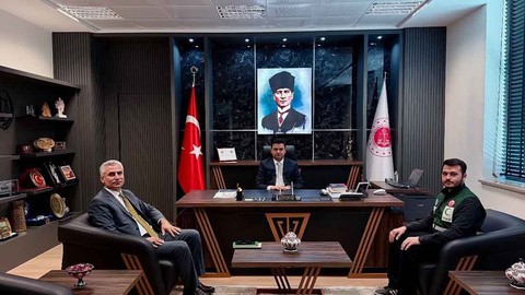 Faaliyetler açıklandı! Yeşilay Başkanı'ndan Başsavcı Çetin'e ziyaret