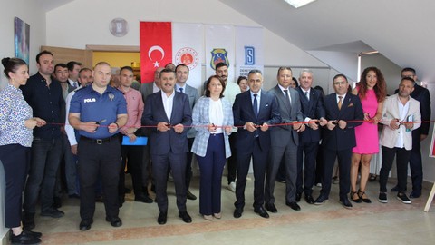 Başsavcı Vekili Sancar da açılışa katıldı! Yükümlülere destek sergisi açıldı