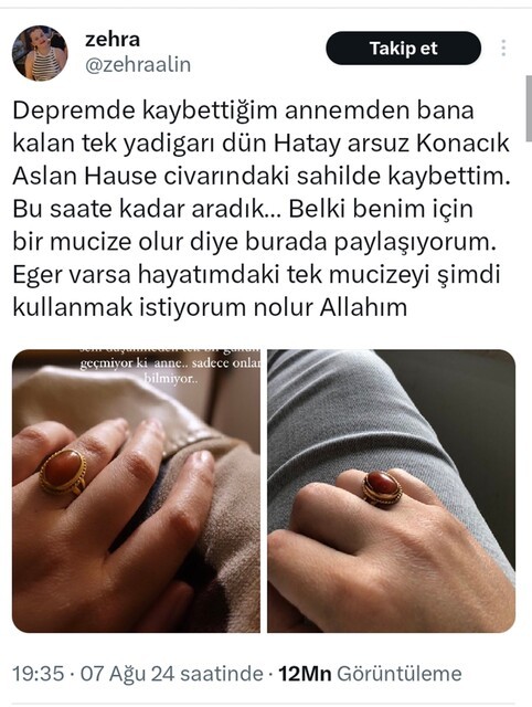 O yüzük bulunamadı! Zehra öğretmen annesinden özür diledi - Resim: 5