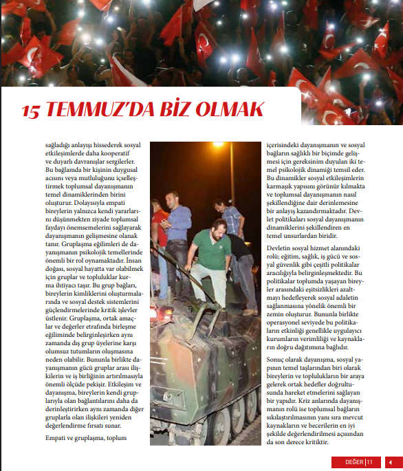 Ceza ve Tevkifevleri Genel Müdürlüğü duyurdu! Değer dergisi Temmuz sayısı çıktı - Resim: 2