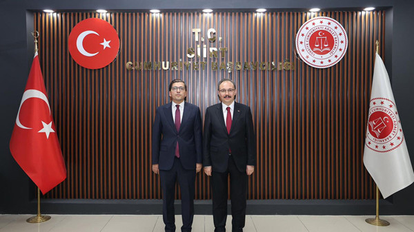 Siirt Valisi Kızılkaya, Başsavcı Coşkun'u ziyaret etti