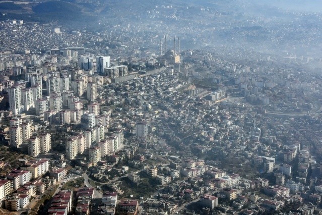 Kahramanmaraş'taki büyük yıkım helikopterden görüntülendi - Resim: 6