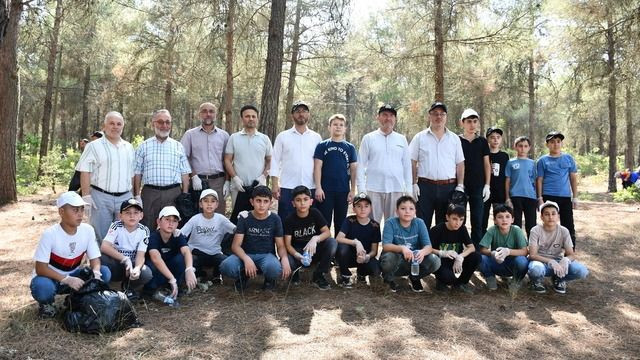 Vezirköprü’de orman temizliği seferberliği! Başsavcı Vekili Alevli de destek verdi - Resim: 6