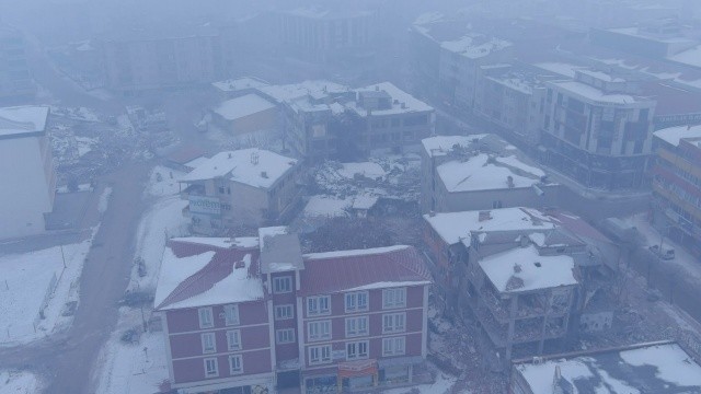 Elbistan'daki yıkım havadan görüntülendi - Resim: 6