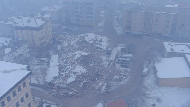 Elbistan'daki yıkım havadan görüntülendi - Resim: 7