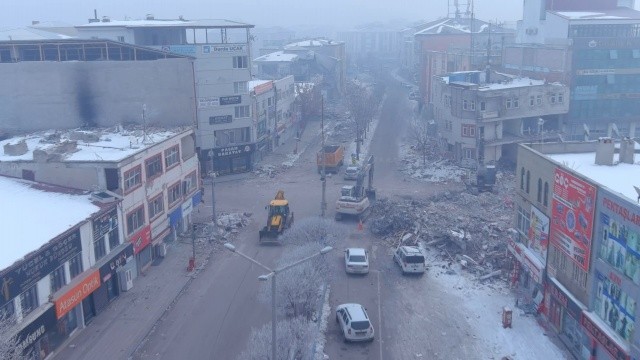 Elbistan'daki yıkım havadan görüntülendi - Resim: 2