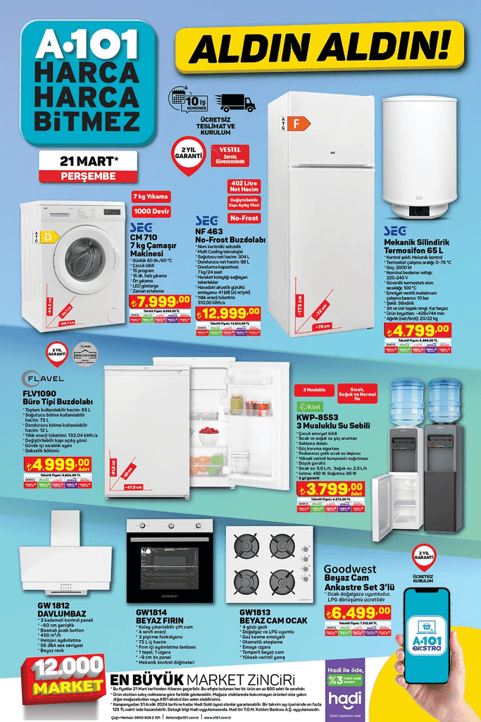 21 Mart 2024 A101 Kataloğu! A101'e EV1 Volta Elektrikli Araç Geliyor! 21 Mart 2024 A101 aktüel ürünler kataloğu - Resim: 3