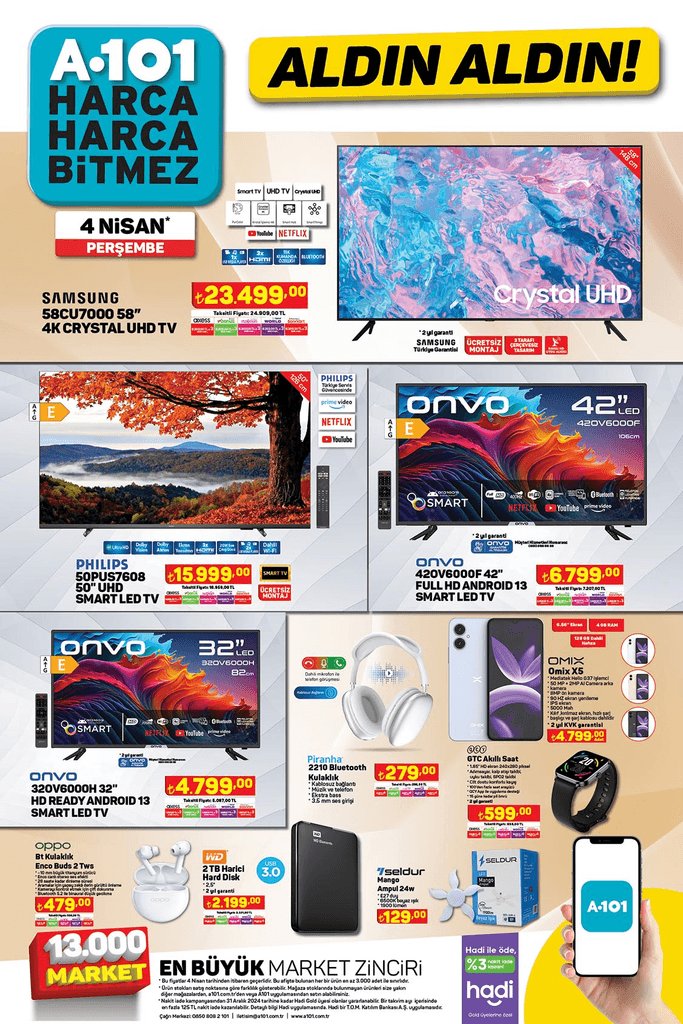 4 Nisan 2024 A101 kataloğu! A101'e Volta Elektrikli Motorlu Bisiklet Geliyor! 4 Nisan 2024 A101 aktüel ürünler kataloğu - Resim: 2