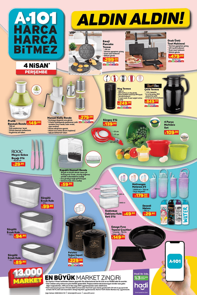 4 Nisan 2024 A101 kataloğu! A101'e Volta Elektrikli Motorlu Bisiklet Geliyor! 4 Nisan 2024 A101 aktüel ürünler kataloğu - Resim: 4