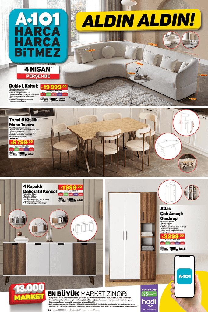 4 Nisan 2024 A101 kataloğu! A101'e Volta Elektrikli Motorlu Bisiklet Geliyor! 4 Nisan 2024 A101 aktüel ürünler kataloğu - Resim: 7