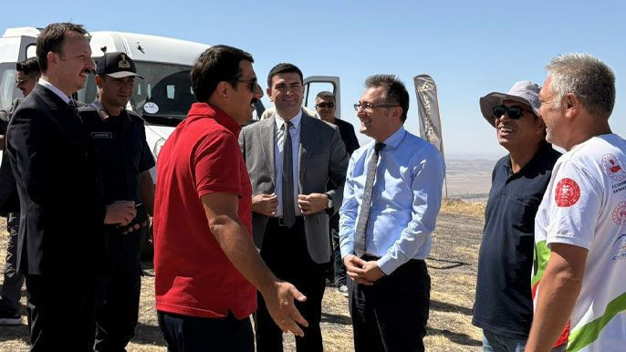 Başsavcı Yıldızoğlu, yamaç paraşütü heyecanına ortak oldu - Resim: 1