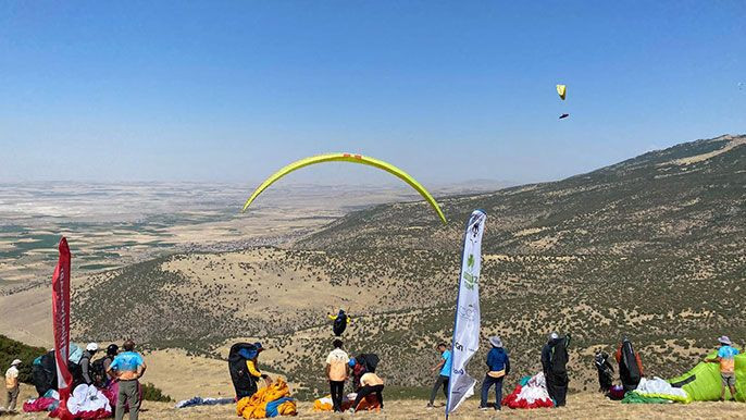 Başsavcı Yıldızoğlu, yamaç paraşütü heyecanına ortak oldu - Resim: 5