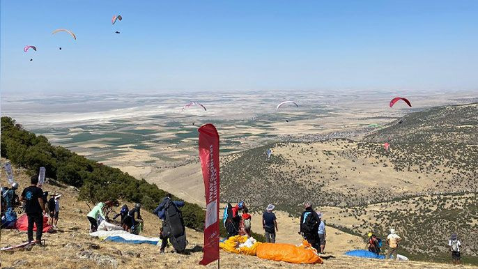 Başsavcı Yıldızoğlu, yamaç paraşütü heyecanına ortak oldu - Resim: 6