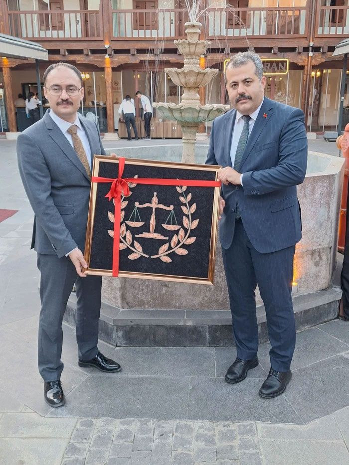 Vezirköprü'de görev yeri değişen hakim ve savcılara veda programı! - Resim: 5