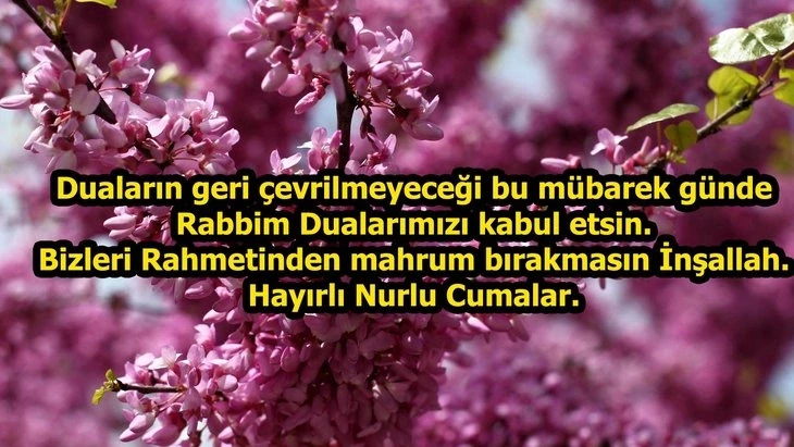 Cuma Mesajları 15 Mart Hayırlı Cumalar Sözleri! En güzel, En Anlamlı Cuma Mesajları - Resim: 9