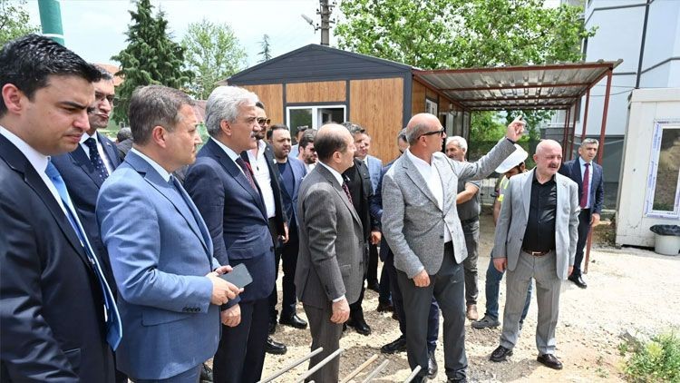 Ramazan Can, Kırıkkale’de lojman inşaatını inceledi - Resim: 4