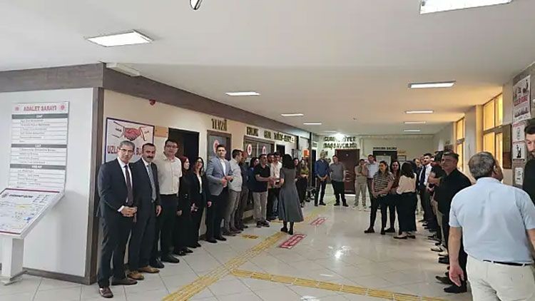 Doğubayazıt Adalet Sarayı’nda bayramlaşma töreni - Resim: 1
