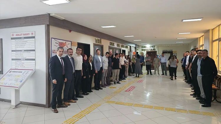 Doğubayazıt Adalet Sarayı’nda bayramlaşma töreni - Resim: 4