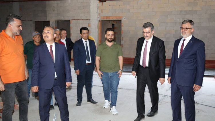 40 oda, 8 mahkeme salonu yer alacak! Akşehir Adalet Sarayı'nın yapımı sürüyor - Resim: 1
