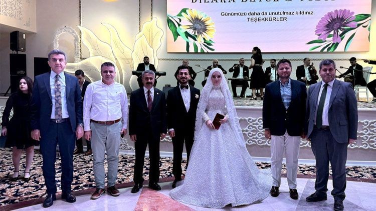 Yargı camiası bu düğünde buluştu! Yüksek yargı şahitlik etti - Resim: 4