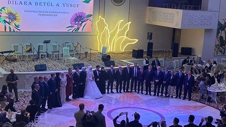 Yargı camiası bu düğünde buluştu! Yüksek yargı şahitlik etti - Resim: 1