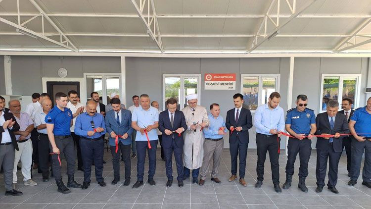Cezaevi Mescidi dualarla açıldı! Başsavcı Vurmaz ve Komisyon Başkanı Turan da katıldı - Resim: 2