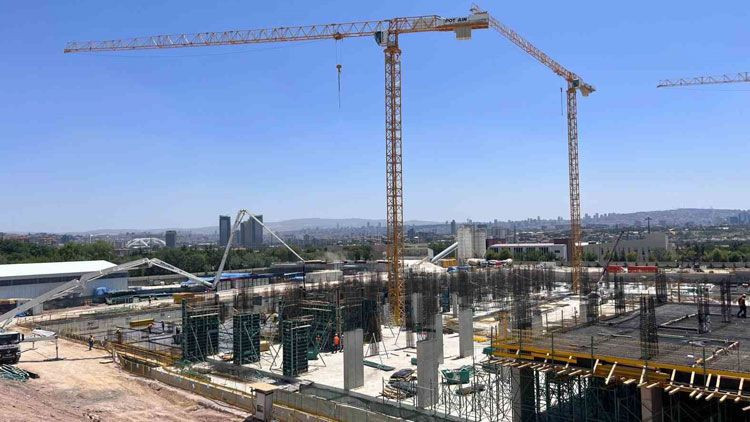 Bakan Tunç, Ankara Adliyesi inşaatını inceledi! Başsavcı Karaköse de eşlik etti - Resim: 3