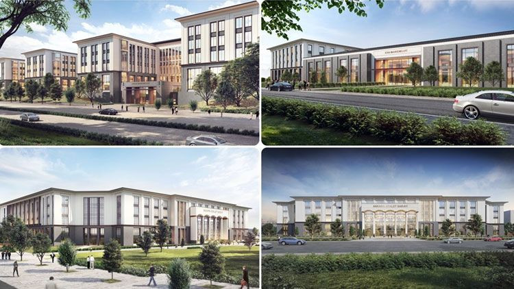 Bakan Tunç, Ankara Adliyesi inşaatını inceledi! Başsavcı Karaköse de eşlik etti - Resim: 5