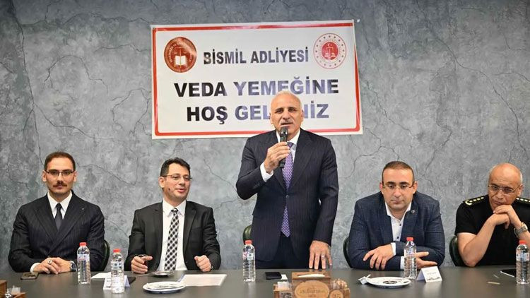 Bismil’de görev yeri değişen hakim ve savcılar için veda yemeği - Resim: 3