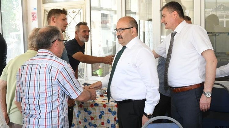 Vali Ustaoğlu ile Başsavcı Akın’dan örnek çalışma! Vatandaşla buluştular - Resim: 3