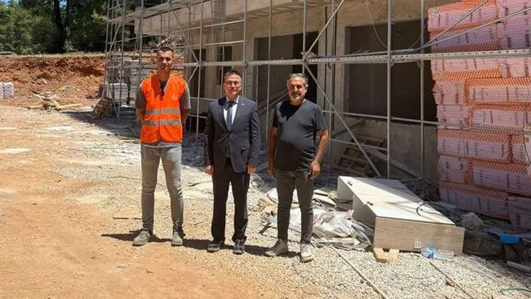 Başsavcı Dönmez, yatırımları inceledi! Adliye için 3, lojmanlar için son 6 ay… - Resim: 1