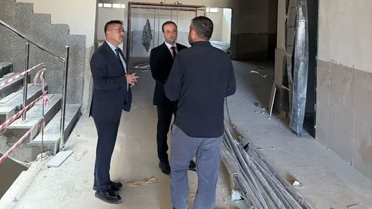 Başsavcı Dönmez, yatırımları inceledi! Adliye için 3, lojmanlar için son 6 ay… - Resim: 2