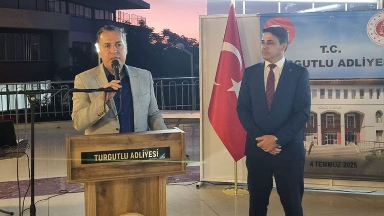 Turgutlu Adliyesi’nde tayini çıkan hakim ve savcılar onuruna veda! - Resim: 2