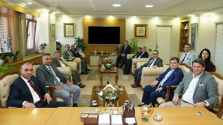 HSK üyesi Özdemir’den Başsavcı Gümüş’e ziyaret - Resim: 2