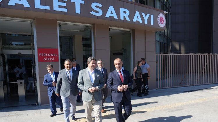 HSK üyesi Özdemir’den Başsavcı Gümüş’e ziyaret - Resim: 3