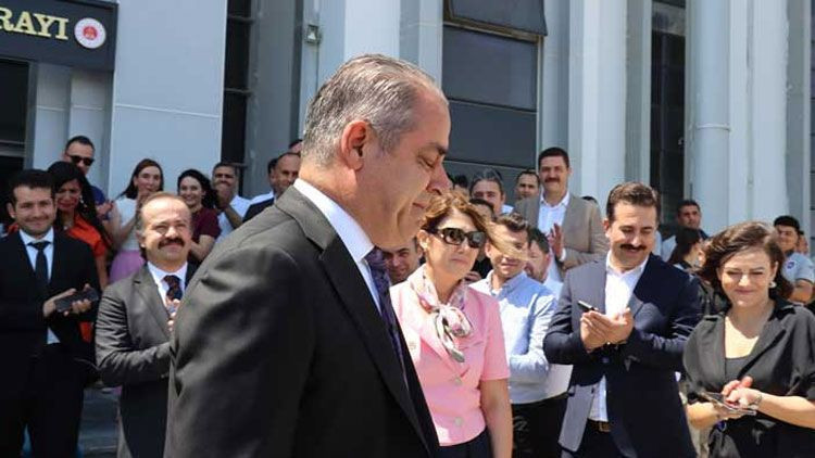 Başsavcısı Çelikkol, Hatay Adliyesi’nden alkışlarla uğurlandı - Resim: 2