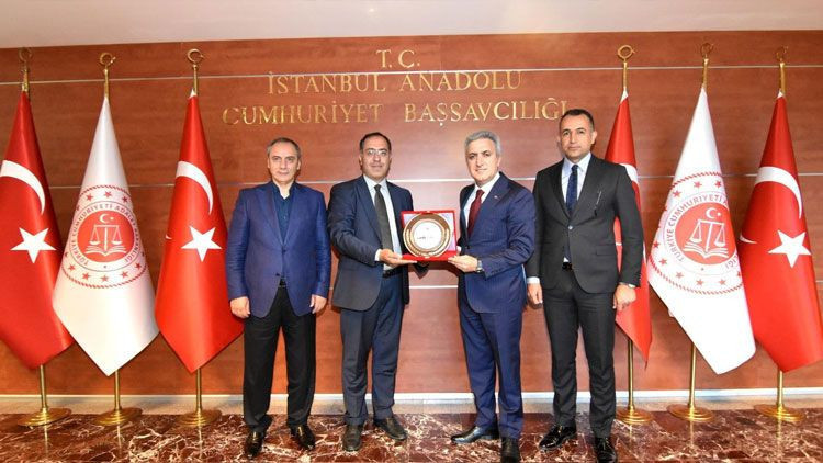 Azerbaycan Adalet Bakanlığı heyeti İstanbul’da! Başsavcı Koç ve Başsavcı Gümüş’e ziyaret - Resim: 4
