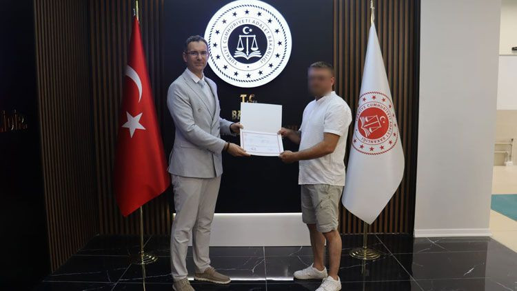 Başsavcı Şahin’den mesleki eğitimlerini tamamlayan yükümlülere sertifika - Resim: 4