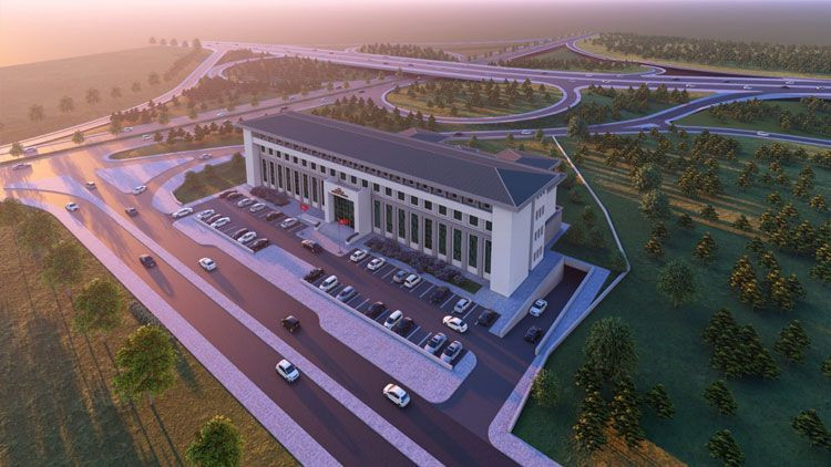 Adalet yatırımları sürüyor! İşte Hendek'in yeni adliye binası - Resim: 2