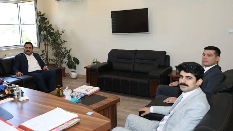 Başsavcı Sandal ve Komisyon Başkanı Güler, Kaymakam Ülkü’yü ağırladı! - Resim: 2