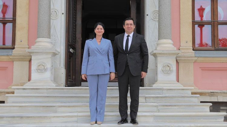 Başsavcı Sarıca, Başkan Akın’la buluştu! Atatürk Odasına ziyaret - Resim: 1