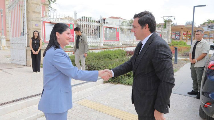 Başsavcı Sarıca, Başkan Akın’la buluştu! Atatürk Odasına ziyaret - Resim: 2