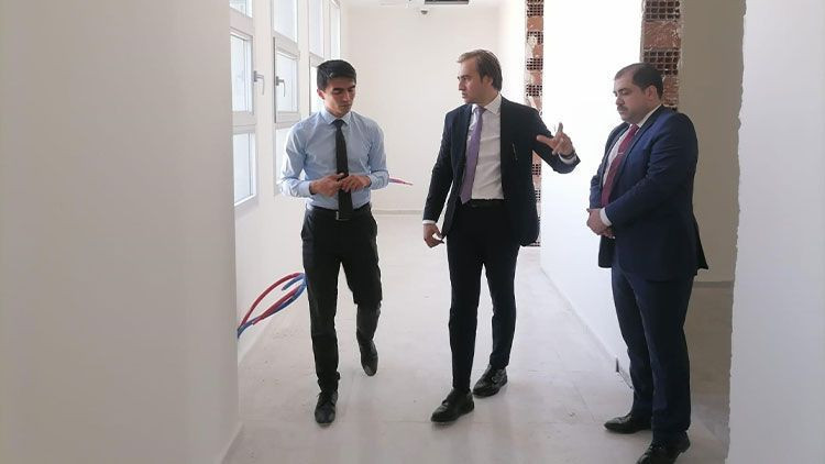 Hınıs Adalet Sarayı inşaatında incelemelerde bulundular! - Resim: 3